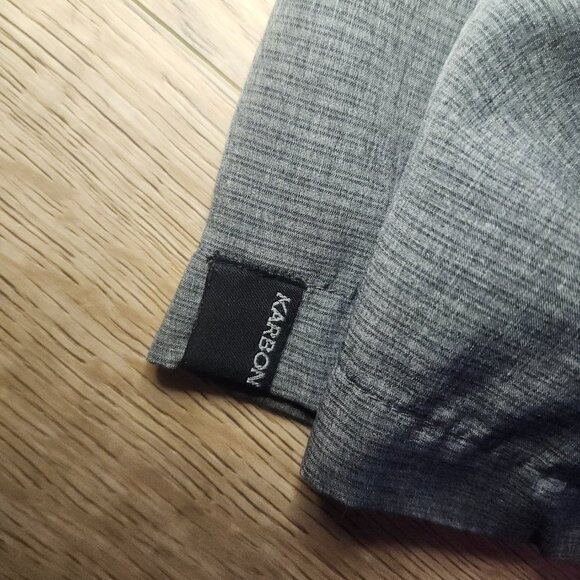 Karbon Men’s Performance Polo – Grey, Size Large (BNWOT) - Picture 4 of 4